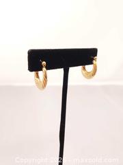 MaxSold Auction: 14K Gold Earrings - Toronto (Ontario, Canada) SELLER MANAGED Estate Sale Online Auction - Swanwick Avenue