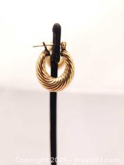MaxSold Auction: 14K Gold Earrings - Toronto (Ontario, Canada) SELLER MANAGED Estate Sale Online Auction - Swanwick Avenue