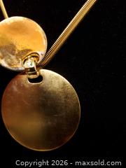 MaxSold Auction: Gold Designer Necklace - Toronto (Ontario, Canada) SELLER MANAGED Estate Sale Online Auction - Swanwick Avenue