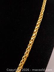 MaxSold Auction: Gold Wheat Link Chain - Toronto (Ontario, Canada) SELLER MANAGED Estate Sale Online Auction - Swanwick Avenue