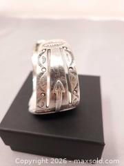 MaxSold Auction: Hand Made Sterling Silver Indigenous Art Cuff - Toronto (Ontario, Canada) SELLER MANAGED Estate Sale Online Auction - Swanwick Avenue