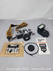 MaxSold Auction: Nikon SLR Film Camera - Toronto (Ontario, Canada) SELLER MANAGED Estate Sale Online Auction - Swanwick Avenue