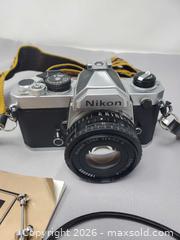 MaxSold Auction: Nikon SLR Film Camera - Toronto (Ontario, Canada) SELLER MANAGED Estate Sale Online Auction - Swanwick Avenue