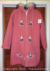 MaxSold Auction: 'Eskimo' Inuit Vintage Wool Parka Coat With Embroidery by Grenfell Handicrafts - Made in Canada - Womens Size 12 - Toronto (Ontario, Canada) SELLER MANAGED Downsizing Online Auction - Chopin Avenue