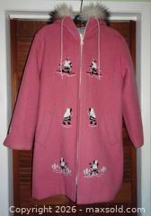 MaxSold Auction: 'Eskimo' Inuit Vintage Wool Parka Coat With Embroidery by Grenfell Handicrafts - Made in Canada - Womens Size 12 - Toronto (Ontario, Canada) SELLER MANAGED Downsizing Online Auction - Chopin Avenue
