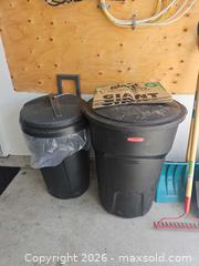 MaxSold Auction: Lot of 5-8 Assorted Trash Bins, Outdoor Tools & Doormat - Centre Hastings (Ontario, Canada) PARTNER MANAGED Estate Sale Online Auction - Mckenzie Street