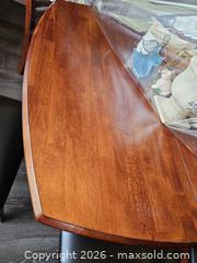 MaxSold Auction: Solid Wood Cherry Extendable Dining Set for 6 ITEMS ON TABLE NOT INCLUDED - Centre Hastings (Ontario, Canada) PARTNER MANAGED Estate Sale Online Auction - Mckenzie Street