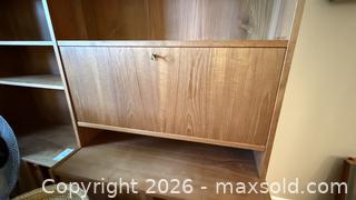MaxSold Auction: Mid-Century Teak Modular Wall Unit / Bookshelf Cabinet - Surrey (British Columbia, Canada) SELLER MANAGED Estate Sale Online Auction - Canterbury Drive                