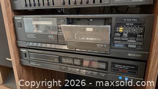MaxSold Auction: Technics Stereo System with Speakers, Turntable, Receiver, Cassette - Surrey (British Columbia, Canada) SELLER MANAGED Estate Sale Online Auction - Canterbury Drive                