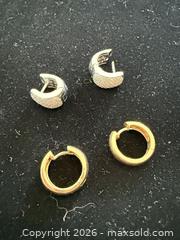 MaxSold Auction: Hoop earrings A - Vancouver (British Columbia, Canada) Estate Sale Online Auction - Balaclava Street