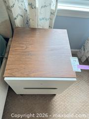MaxSold Auction: 2 Mid-Century Modern Nightstands C - Acton (Massachusetts, USA) Moving Online Auction - West Side Drive
