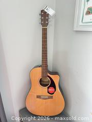 MaxSold Auction: Fender Acoustic-Electric Guitar A - Acton (Massachusetts, USA) Moving Online Auction - West Side Drive