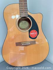 MaxSold Auction: Fender Acoustic-Electric Guitar A - Acton (Massachusetts, USA) Moving Online Auction - West Side Drive