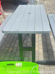 MaxSold Auction: Lifetime Picnic Table with Attached Benches B - Acton (Massachusetts, USA) Moving Online Auction - West Side Drive