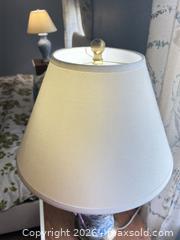 MaxSold Auction: Pair of Safavieh Blue & White Porcelain Table Lamps B - Acton (Massachusetts, USA) Moving Online Auction - West Side Drive
