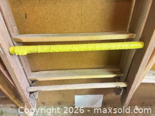 MaxSold Auction: 12ft Wood Two-Section Extension Ladder D - Mississauga (Ontario, Canada) Estate Sale Online Auction - Teeswater Road