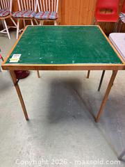 MaxSold Auction: Card/Game Folding Table D - Mississauga (Ontario, Canada) Estate Sale Online Auction - Teeswater Road
