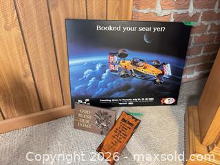 MaxSold Auction: Home Decor: Hat, Trophies, Plaques, Sea Shell and More C - Mississauga (Ontario, Canada) Estate Sale Online Auction - Teeswater Road