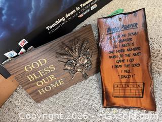 MaxSold Auction: Home Decor: Hat, Trophies, Plaques, Sea Shell and More C - Mississauga (Ontario, Canada) Estate Sale Online Auction - Teeswater Road