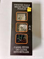 MaxSold Auction: Lot of Mixed Wooden & Metal Brain Teaser Puzzles B - Mississauga (Ontario, Canada) Estate Sale Online Auction - Teeswater Road