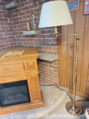 MaxSold Auction: Traditional Brass Floor Lamp with Swing Arm B - Mississauga (Ontario, Canada) Estate Sale Online Auction - Teeswater Road