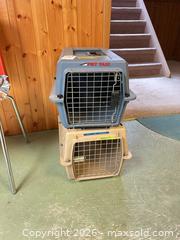 MaxSold Auction: Two Pet Taxi Small Plastic/Metal Pet Carriers/Crates B - Mississauga (Ontario, Canada) Estate Sale Online Auction - Teeswater Road