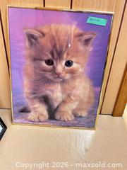 MaxSold Auction: Vintage Animal Wall Decor, Ceramic poodle & framed prints Wind Chime B - Mississauga (Ontario, Canada) Estate Sale Online Auction - Teeswater Road