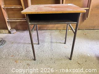 MaxSold Auction: Vintage Mid-Century School Desk D - Mississauga (Ontario, Canada) Estate Sale Online Auction - Teeswater Road