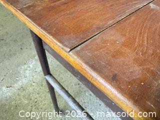 MaxSold Auction: Vintage Mid-Century School Desk D - Mississauga (Ontario, Canada) Estate Sale Online Auction - Teeswater Road