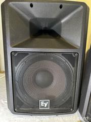 MaxSold Auction: Electro-Voice EV Sx100+ 2-way high-efficiency speakers (Pair) - Chelsea (Massachusetts, USA) SELLER MANAGED Downsizing Online Auction -  Admirals Way