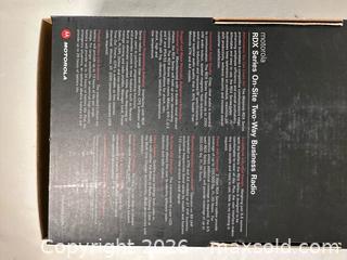 MaxSold Auction: Motorola RDX Series UHF Radios (RDU2020/RDV2020) - 6+ Pack - Chelsea (Massachusetts, USA) SELLER MANAGED Downsizing Online Auction -  Admirals Way
