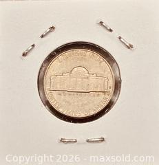 MaxSold Auction:  1962 US Jefferson 5 Cents  - Newmarket (Ontario, Canada) PARTNER MANAGED Reseller Online Auction - Walter Avenue