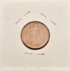 MaxSold Auction: 1970 Swiss 1/2 Franc  - Newmarket (Ontario, Canada) PARTNER MANAGED Reseller Online Auction - Walter Avenue