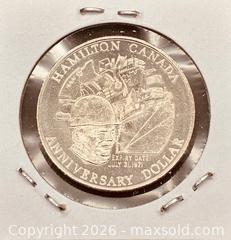 MaxSold Auction: 1971 Cdn. Hamilton, Ontario Trade Dollar   - Newmarket (Ontario, Canada) PARTNER MANAGED Reseller Online Auction - Walter Avenue