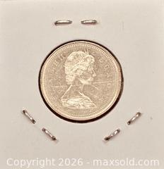 MaxSold Auction: 1973 Cdn. Commemorate the 100th Anniversary of the RCMP 25 Cents  - Newmarket (Ontario, Canada) PARTNER MANAGED Reseller Online Auction - Walter Avenue