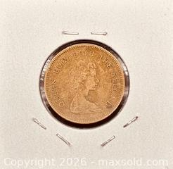 MaxSold Auction: 1977 Hong Kong 50 cents  - Newmarket (Ontario, Canada) PARTNER MANAGED Reseller Online Auction - Walter Avenue