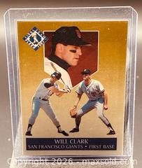 MaxSold Auction: 1991 Fleer Ultra Will Clark Baseball Collectible Trading Card   - Newmarket (Ontario, Canada) PARTNER MANAGED Reseller Online Auction - Walter Avenue