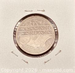 MaxSold Auction: 1995 Netherlands 1 Gulden  - Newmarket (Ontario, Canada) PARTNER MANAGED Reseller Online Auction - Walter Avenue