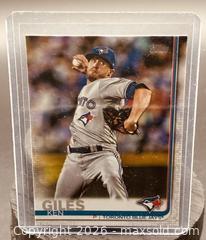 MaxSold Auction:  2019 Topps Series One Ken Giles Baseball Collectible Trading Card  - Newmarket (Ontario, Canada) PARTNER MANAGED Reseller Online Auction - Walter Avenue