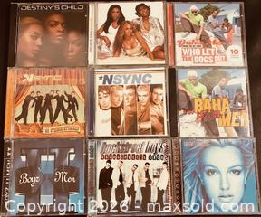 MaxSold Auction: Assort Pop Artist such as Destiny Child, NSYNC and Backstreet Boys  CD's - Newmarket (Ontario, Canada) PARTNER MANAGED Reseller Online Auction - Walter Avenue