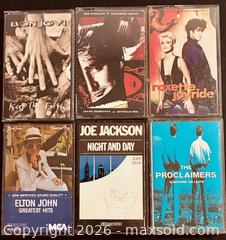 MaxSold Auction: Vintage Rock Music Cassette Tapes: such artists as The Proclaimers, Elton John, and Bon Jovi - Newmarket (Ontario, Canada) PARTNER MANAGED Reseller Online Auction - Walter Avenue
