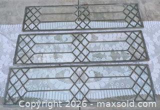 MaxSold Auction: 1900s LEADED GLASS INSERTS  FOR STACKING BOOKCASES-SET OF 3 MATCHING - Loyalist (Ontario, Canada) SELLER MANAGED Downsizing Online Auction - Main Street