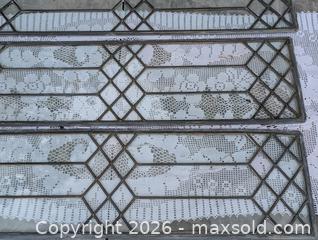 MaxSold Auction: 1900s LEADED GLASS INSERTS  FOR STACKING BOOKCASES-SET OF 3 MATCHING - Loyalist (Ontario, Canada) SELLER MANAGED Downsizing Online Auction - Main Street