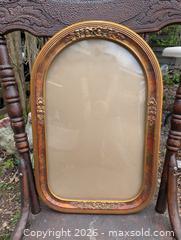 MaxSold Auction: EARLY DECORATED OVAL PICTURE FRAME WITH CONVEX GLASS - Loyalist (Ontario, Canada) SELLER MANAGED Downsizing Online Auction - Main Street