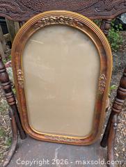 MaxSold Auction: EARLY DECORATED OVAL PICTURE FRAME WITH CONVEX GLASS - Loyalist (Ontario, Canada) SELLER MANAGED Downsizing Online Auction - Main Street