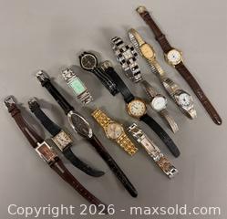 MaxSold Auction: (13) Vintage Pre-Loved Quartz Women's Wristwatches   - Toronto (Ontario, Canada) PARTNER MANAGED Reseller Online Auction - Queen Street West