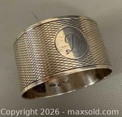 MaxSold Auction: (3) Vintage STERLING Silver Napkins Rings - Hallmarked  - Toronto (Ontario, Canada) PARTNER MANAGED Reseller Online Auction - Queen Street West
