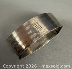 MaxSold Auction: (3) Vintage STERLING Silver Napkins Rings - Marked   - Toronto (Ontario, Canada) PARTNER MANAGED Reseller Online Auction - Queen Street West