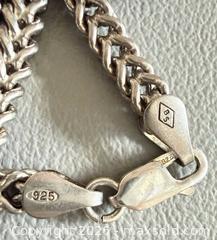 MaxSold Auction: Vintage Long 925 Silver Wheat Chain Necklace - Marked  - Toronto (Ontario, Canada) PARTNER MANAGED Reseller Online Auction - Queen Street West