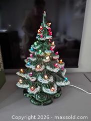 MaxSold Auction: Atlantic Mold ceramic tree and Martha Stewart advent calendar  - Mississauga (Ontario, Canada) SELLER MANAGED Reseller Online Auction - Montevideo Road